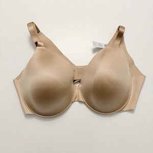 Soma Bra Vanishing Back Full Coverage Underwire Padded Warm Amber Nude 38C